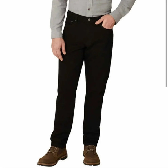 Eddie Bauer Men's Flannel Lined Denim #12 - Picture 3 of 7